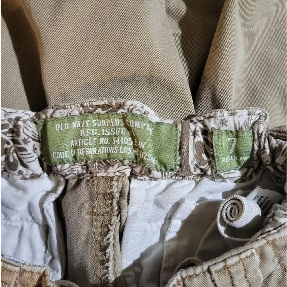 Old Navy pair khaki